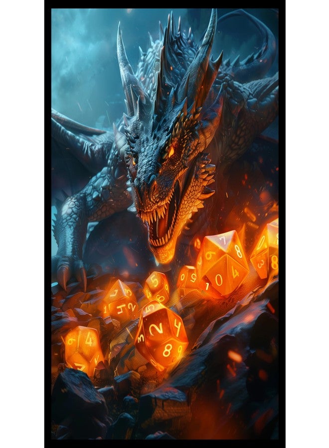 Realm Guard 100ct أكمام بطاقات فنية غير لامعة ذات ملمس مميز لبطاقات TCG/MTG (D20 Guardian) - Image 1